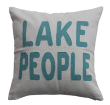 Load image into Gallery viewer, Lake People Pillow
