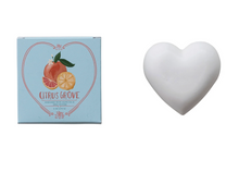 Load image into Gallery viewer, Heart Shaped Olive Oil &amp; Shea Butter Triple Milled Bar Soap
