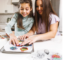 Load image into Gallery viewer, Shrink-Its! DIY Shirk Art Kit: Cute Crew
