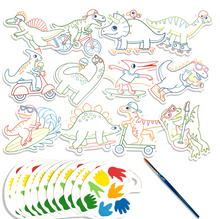 Load image into Gallery viewer, Playful Painters: Easy Watercolor Painting Kit - Chills and Thrills
