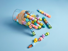Load image into Gallery viewer, Robot, Ice Cream and Flower Stackable Markers
