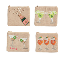 Load image into Gallery viewer, Cocktail Beaded Pouch
