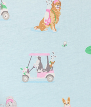 Load image into Gallery viewer, Putter Pup Cropped PJ Set
