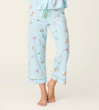 Load image into Gallery viewer, Putter Pup Cropped PJ Set
