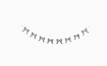 Load image into Gallery viewer, Black &amp; White Bow Banner

