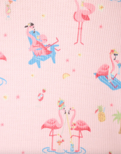 Load image into Gallery viewer, Tiki Flamingos Boyfriend Boxer Set by PJ Salvage
