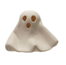 Load image into Gallery viewer, Stoneware Ghost with LED Light
