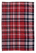 Load image into Gallery viewer, Plaid Pattern Microfiber Tea Towel
