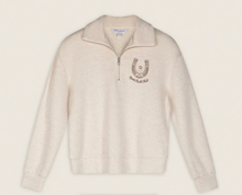 Load image into Gallery viewer, PJ Salvage Western Ways Oatmeal Quarter Zip &amp; Pant Separates
