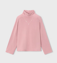 Load image into Gallery viewer, Girls Pink Turtleneck by Mayoral
