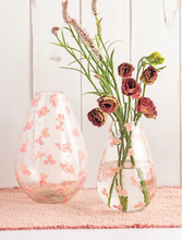 Load image into Gallery viewer, Pink Press Flower Vases
