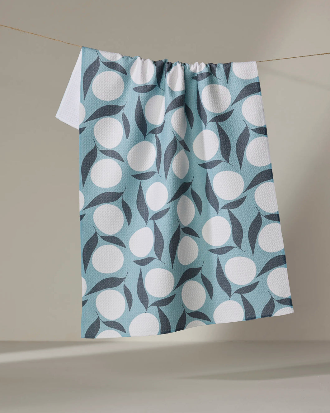 Bouncing Blooms Tea Towel