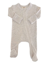 Load image into Gallery viewer, Dove Speckle / 2-Way Zip Footie
