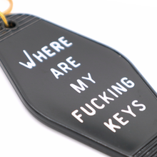 Load image into Gallery viewer, Where Are My Fucking Keys Keychain
