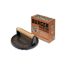 Load image into Gallery viewer, &quot;Burger Master&quot; Cast Iron Grill Press
