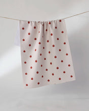 Load image into Gallery viewer, Geometry Dotty Apple Tea Towel
