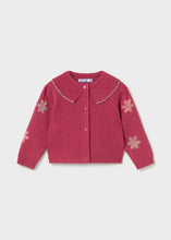 Load image into Gallery viewer, Mayoral Baby Floral Knit Cardigan, Petal Mix
