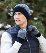 Load image into Gallery viewer, Britt's Knits Men's Birchwood Beanie worn
