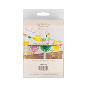 Bunting Birthday Banner