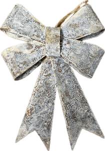 Metal Bow Ornaments