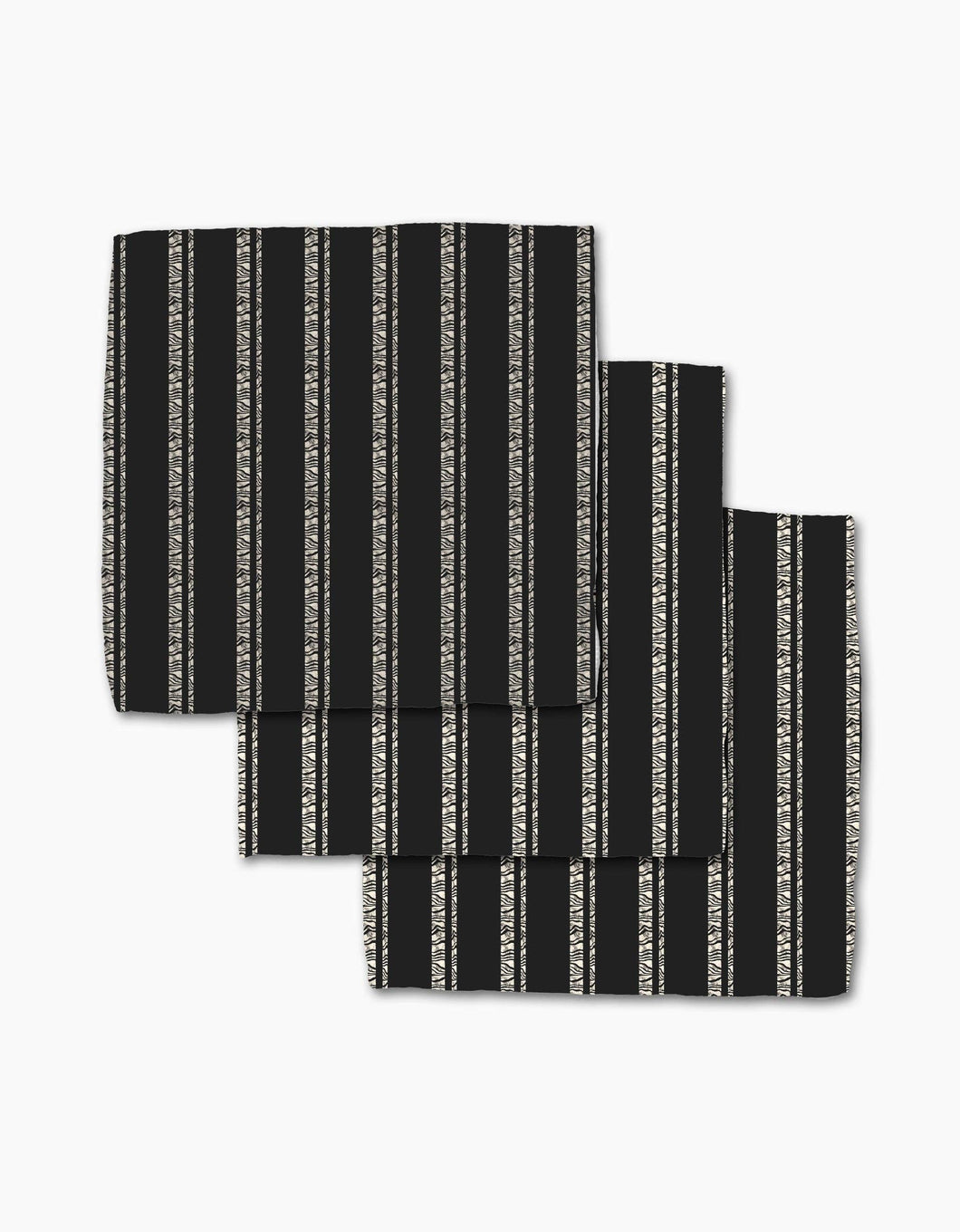Zebra Pin Stripe Black