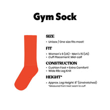 Load image into Gallery viewer, Coach Of The Year Gym Crew Socks
