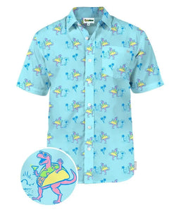 Tacosaurus Hawaiian Shirt - Men's & Kid's