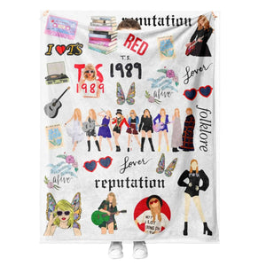 Taylor Swift Throw Blanket