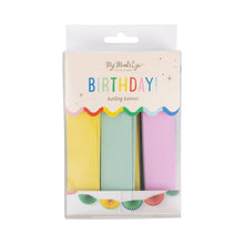 Load image into Gallery viewer, Bunting Birthday Banner
