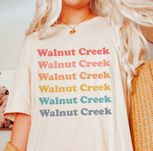 Walnut Creek Rainbow Tee