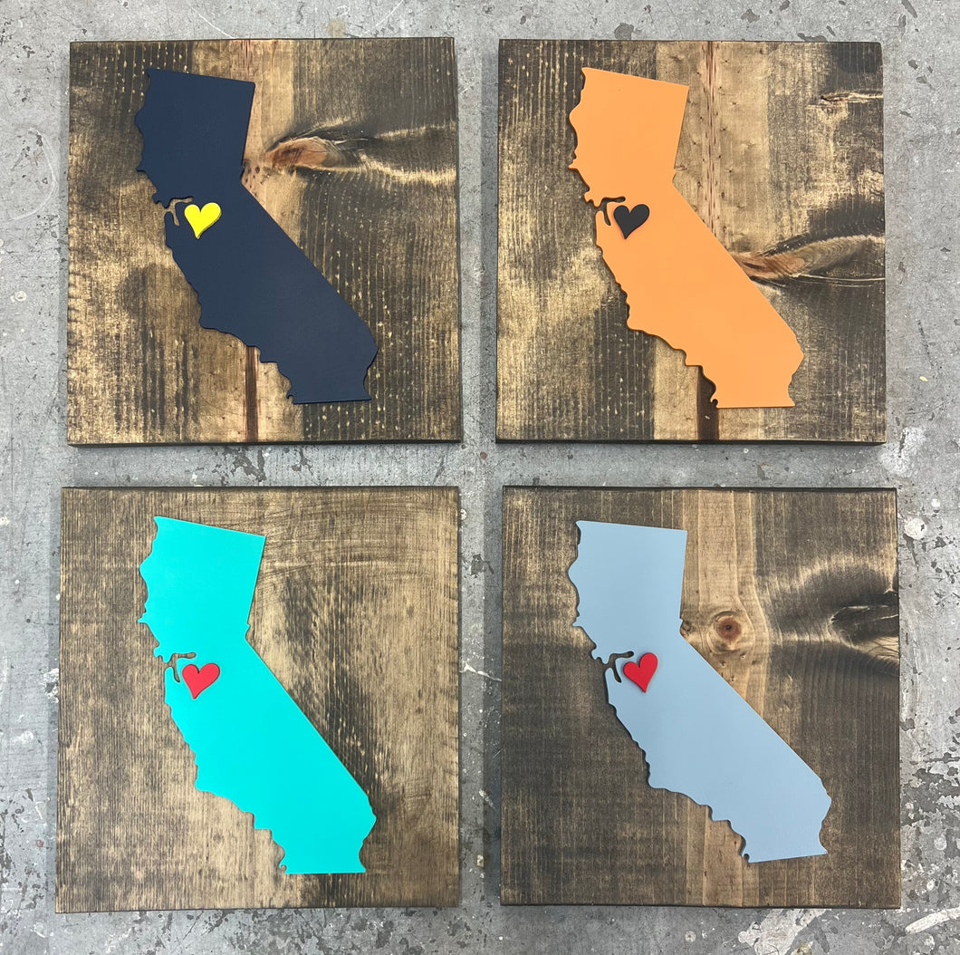 Cali Love Wooden Sign
