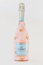 Load image into Gallery viewer, Limited Edition Watercolor Pink Santa / Prosecco
