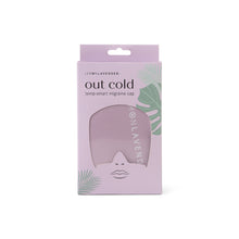 Load image into Gallery viewer, Lemon Lavender Out Cold Migraine Cap packaging
