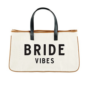 Canvas Tote with Words