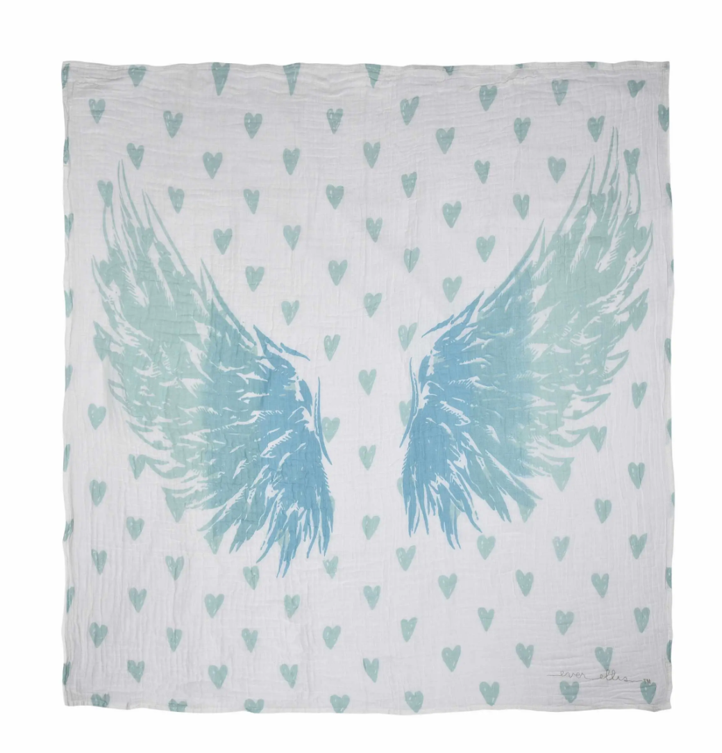Angel Wing Swaddle Blankets