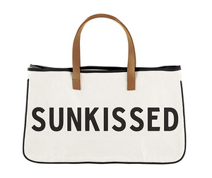 Canvas Tote with Words