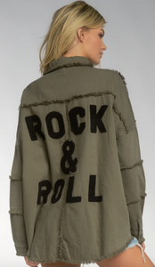 Rock N Roll Distressed Jacket