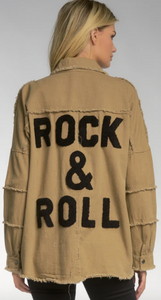 Rock N Roll Distressed Jacket