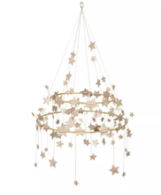 Load image into Gallery viewer, Gold Sparkle Star Chandelier
