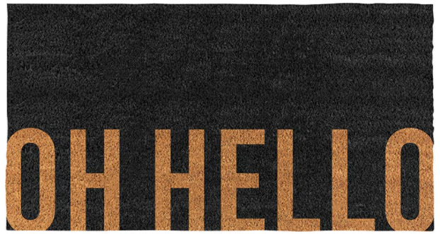 Oh Hello Door Mat