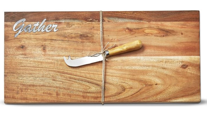 Gather Board and Cheese Knife Set
