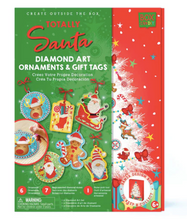 Load image into Gallery viewer, Totally Santa Diamond Art Ornaments &amp; Gift Tags
