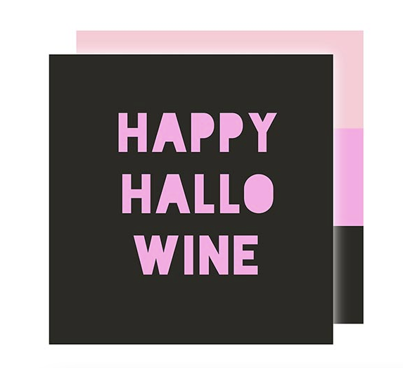 Happy Hallowine Cocktail Napkins
