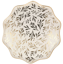 Load image into Gallery viewer, Gold Leaf Dinner Plates
