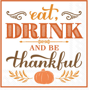 Thanksgiving Cocktail Napkins