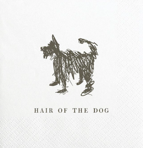 Hair of the Dog Paper Napkins