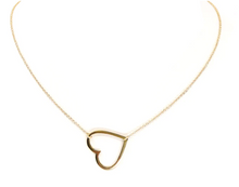 Load image into Gallery viewer, Follow Your Heart Silhouette Necklace
