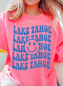 Lake Tahoe Smiley Sweatshirt