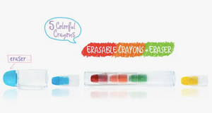 Color Stack To Go Erasable Crayons