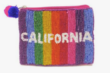 Load image into Gallery viewer, Beaded Pom Pom Coin Purse
